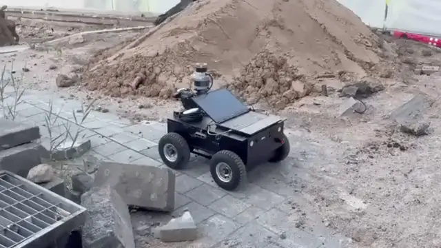 Fast elevation mapping demonstration for terrestrial robotic exploration.